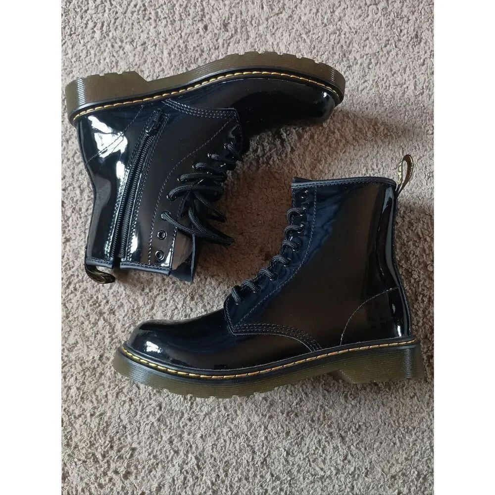 Dr. Martens 1460 Patent Leather Women’s US 6 EU 37 Black Boots BRAND NEW